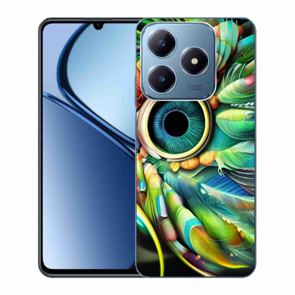 Gelový kryt mmCase na Realme C63 - abstraktní motiv 18