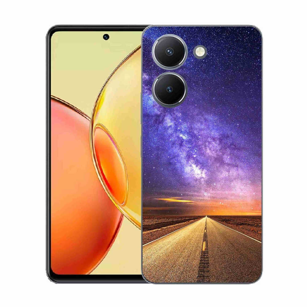 Gelový kryt mmCase na Vivo Y36 - americká silnice