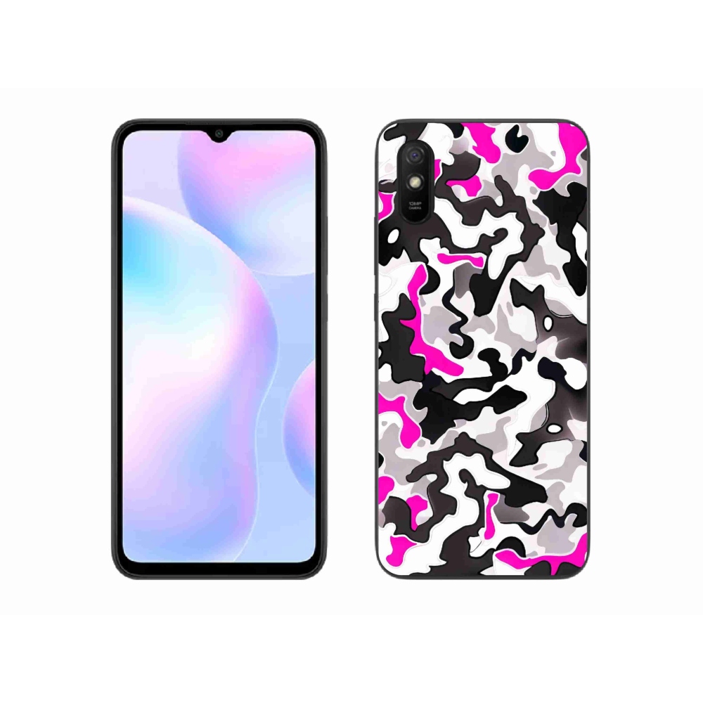 Gelový kryt mmCase na Xiaomi Redmi 9A - maskáčový vzor 5