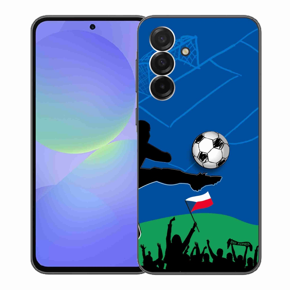 Gelový kryt mmCase na Samsung Galaxy A36 5G - fanoušci fotbalu