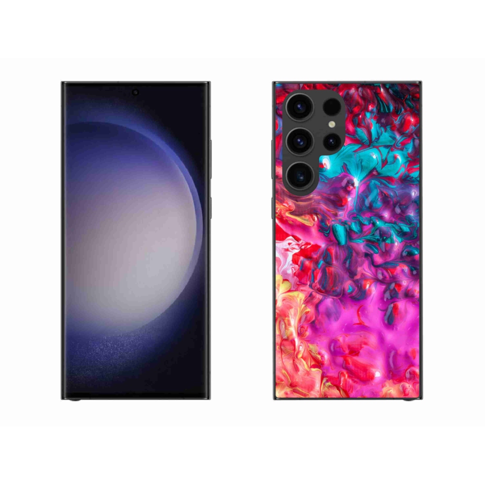 Gelový kryt mmCase na Samsung Galaxy S23 Ultra 5G - abstrakt 27