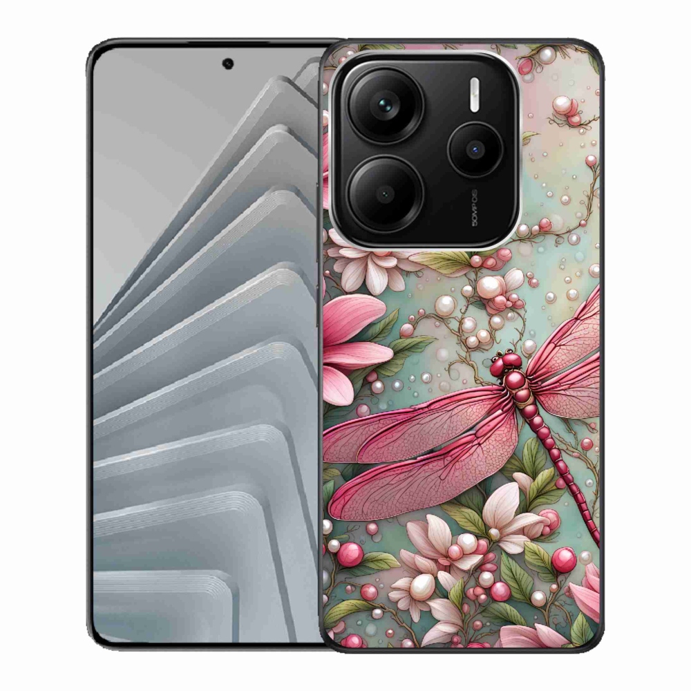 Gelový kryt mmCase na Xiaomi Redmi Note 14 5G - vážka