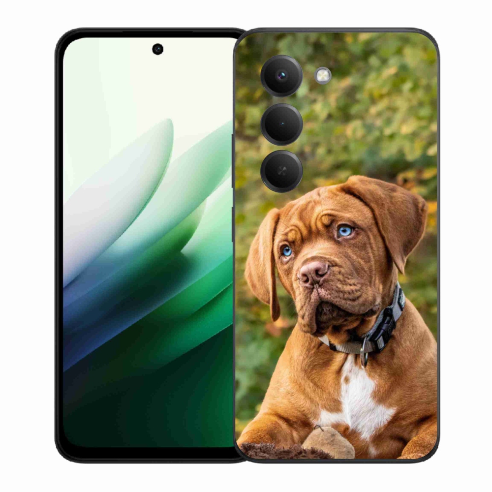 Gelový kryt mmCase na Xiaomi Redmi 15 5G - štěně 