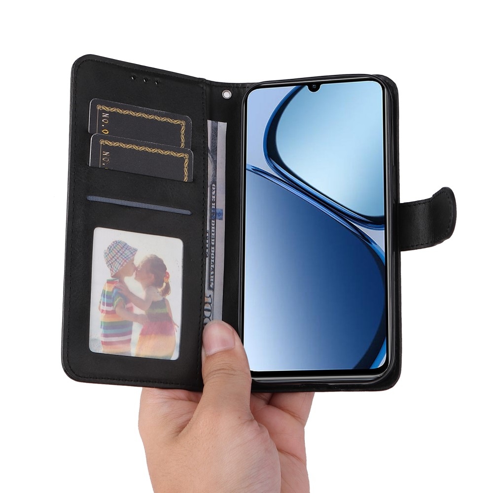 Feel knížkové pouzdro na Realme Note 60 - černé
