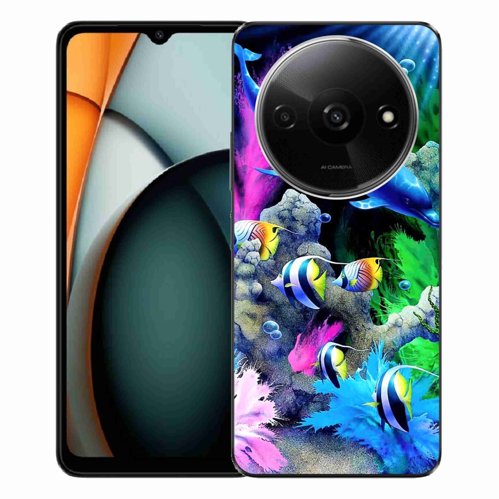 Gelový obal mmCase na Xiaomi Redmi A3 - mořský svět