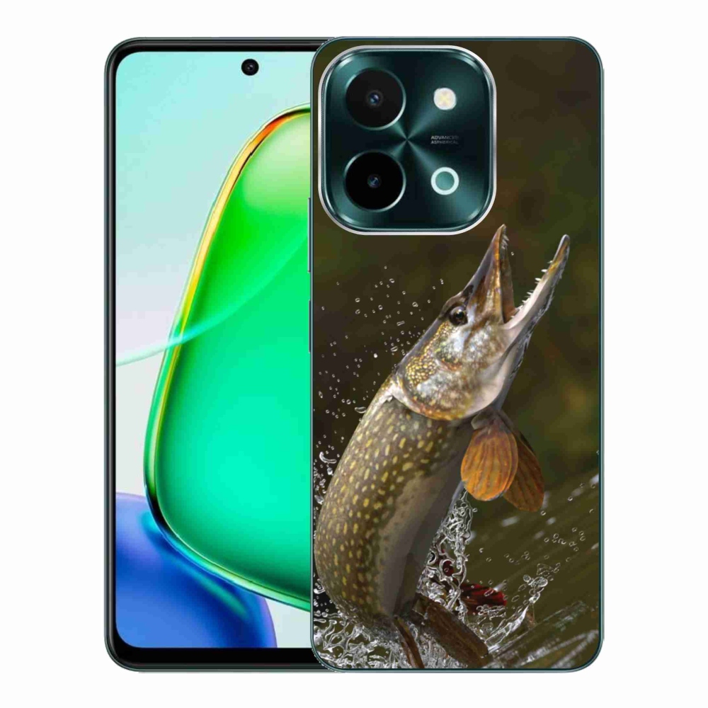 Gelový obal mmCase na Vivo Y28 - štika