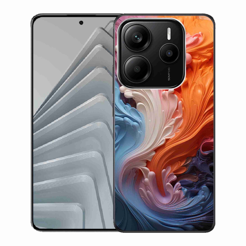 Gelový kryt mmCase na Xiaomi Redmi Note 14 5G - abstraktní motiv 8