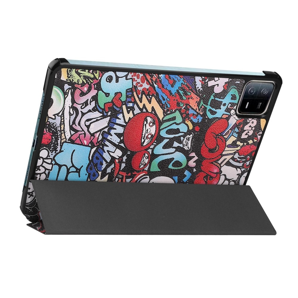 Print chytré zavírací pouzdro na Xiaomi Pad 6 - graffiti