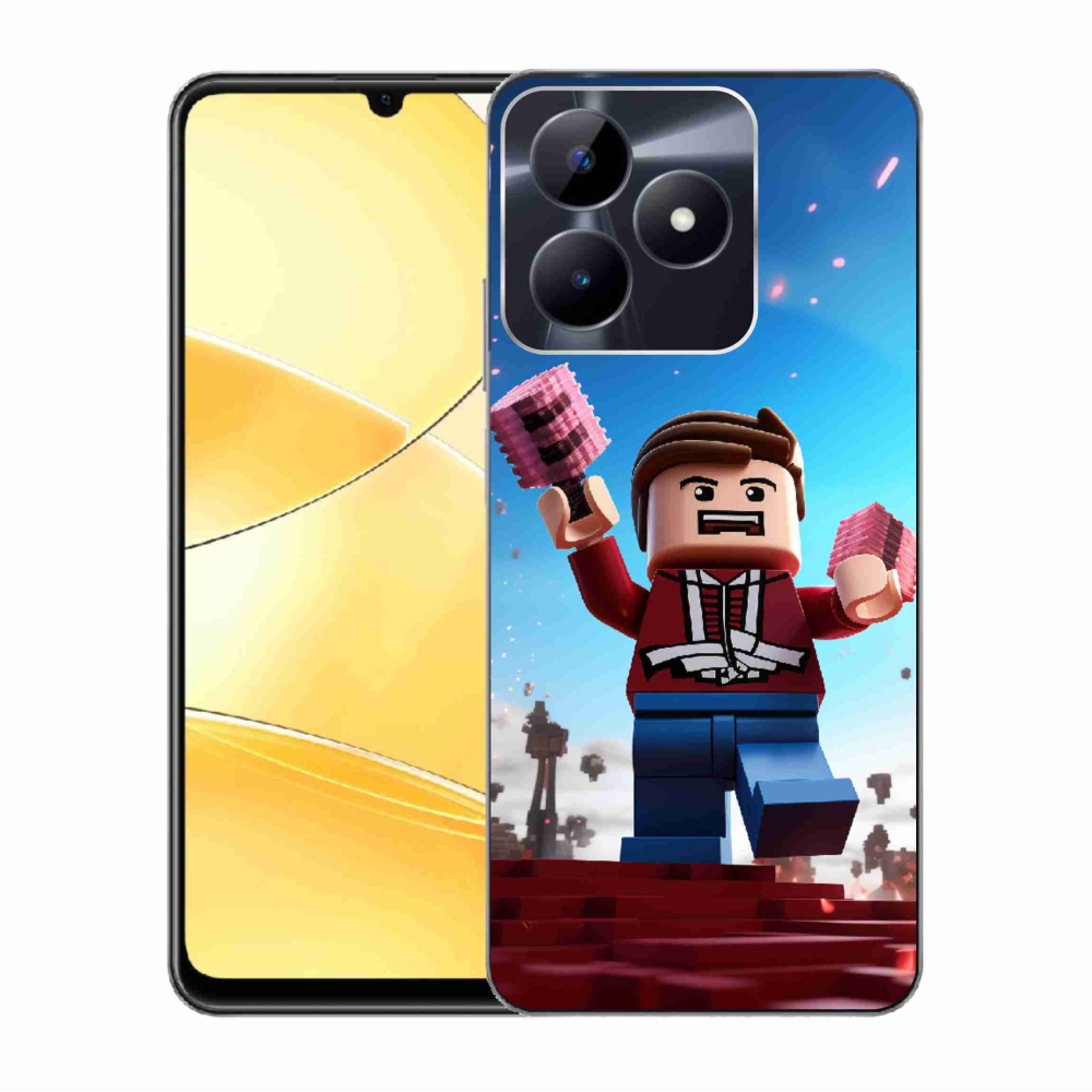 Gelový kryt mmCase na Realme C51/C53 - roblox 2