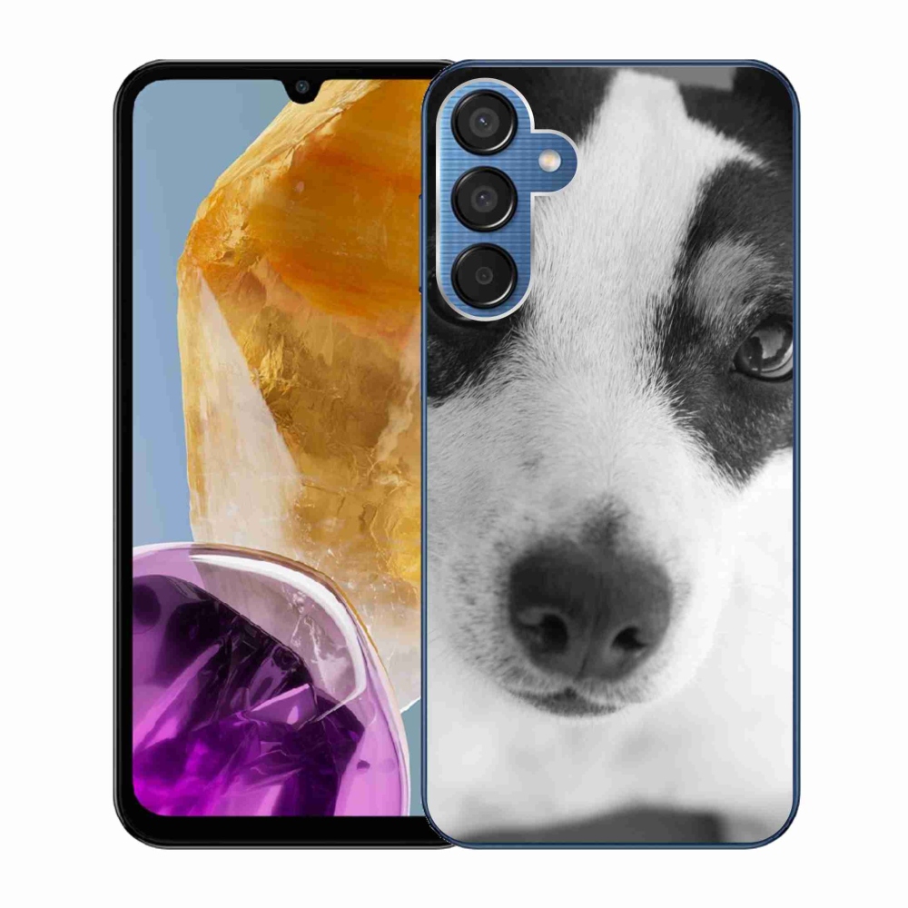 Gelový kryt mmCase na Samsung Galaxy M15 5G - pes
