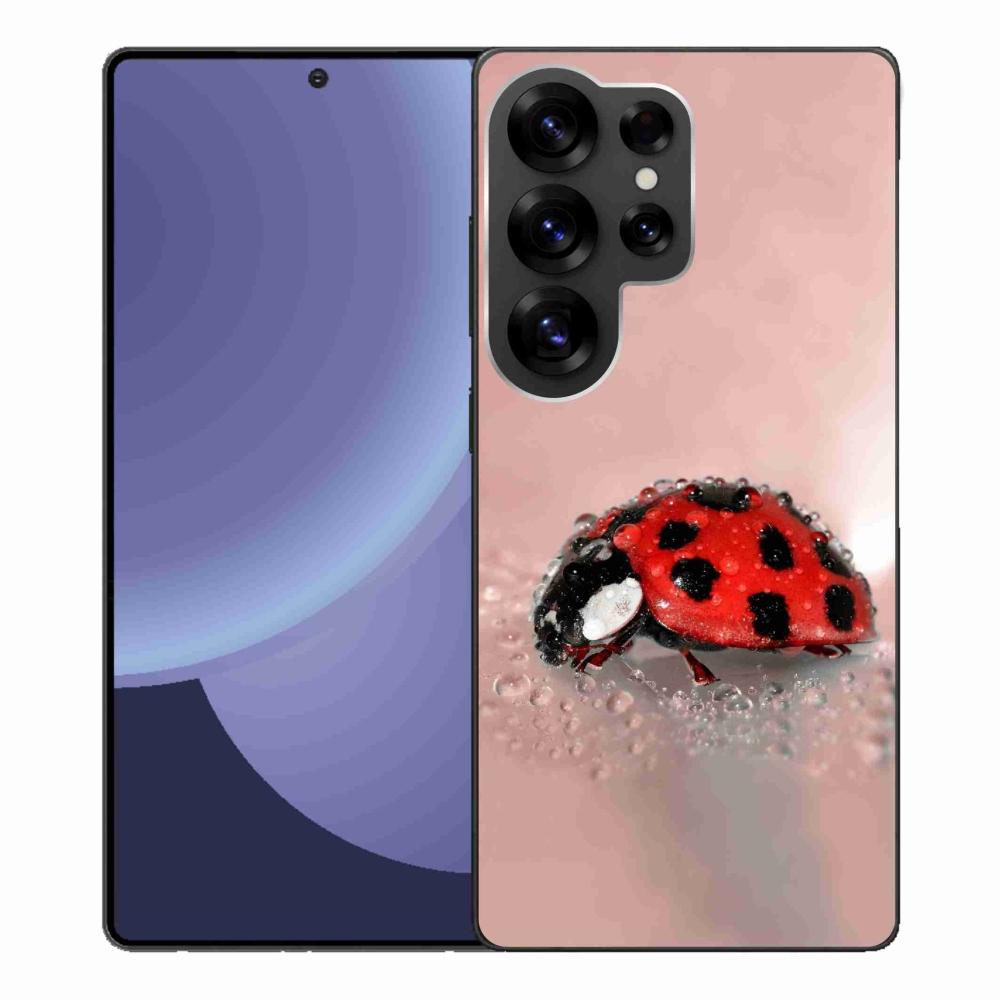 Gelový kryt mmCase na Samsung Galaxy S25 Ultra - beruška
