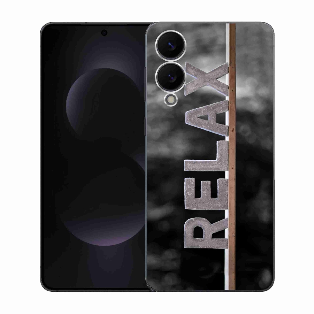 Gelový kryt mmCase na Samsung Galaxy S25 Edge - relax 1