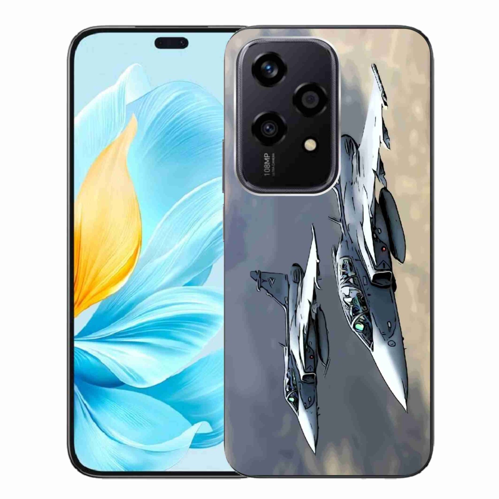 Gelový kryt mmCase na Honor 200 Lite 5G - stíhačky