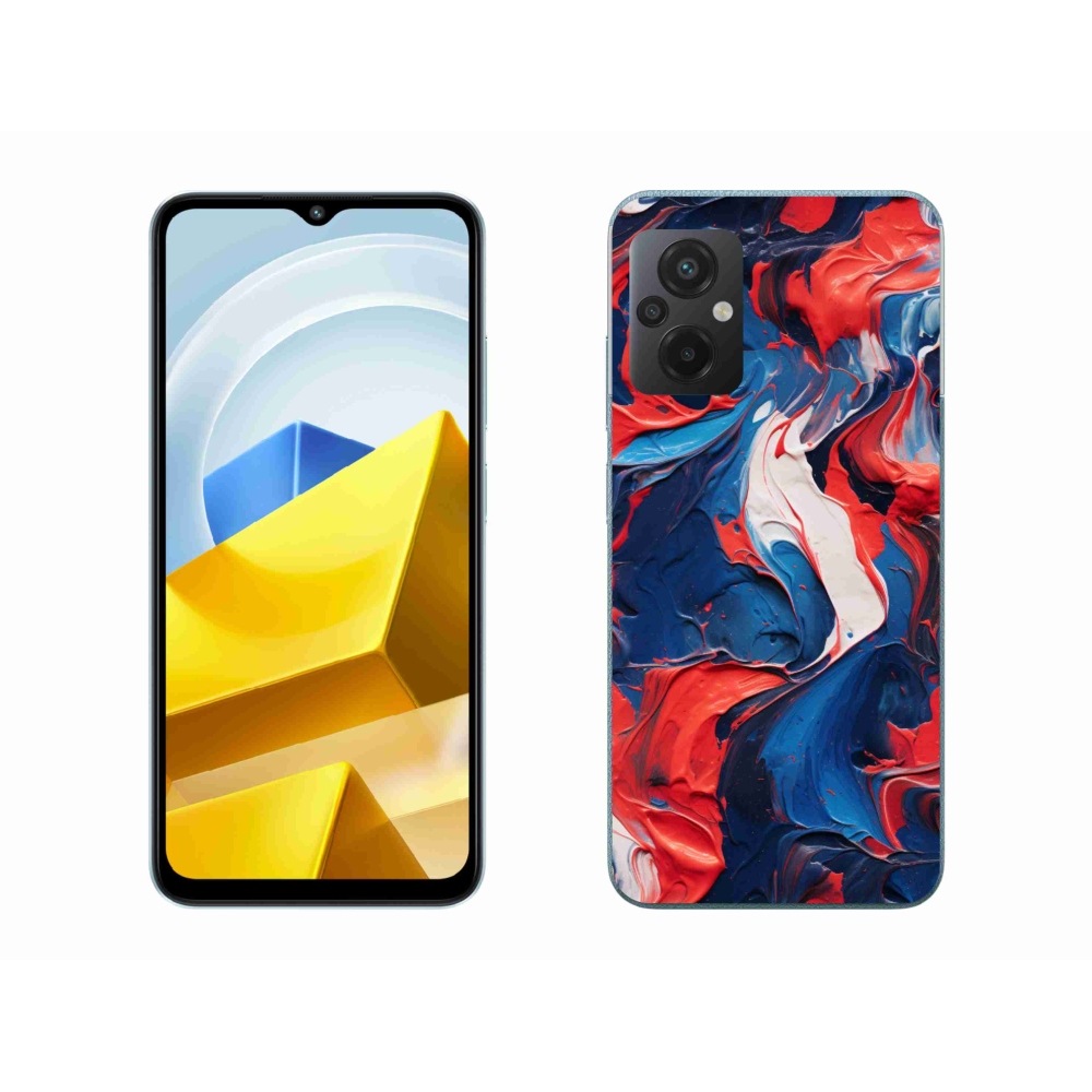 Gelový kryt mmCase na Xiaomi Poco M5 4G - abstraktní motiv 7