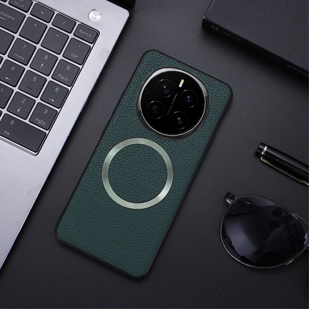 Luxury gelový obal s podporou MagSafe na Honor Magic 7 Pro 5G - zelený