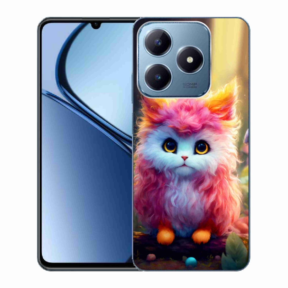 Gelový kryt mmCase na Realme C63 - roztomilé kotě 5