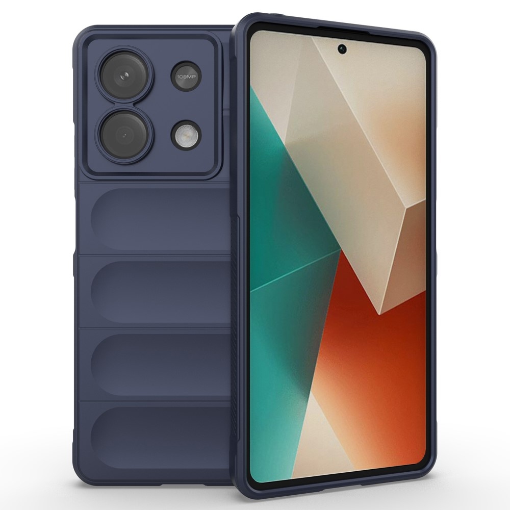 Rugg odolný gelový obal na Xiaomi Redmi Note 13 5G - tmavěmodrý