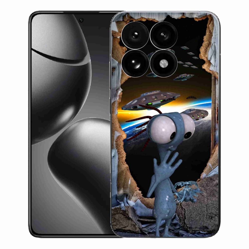Gelový kryt mmCase na Xiaomi 15T - mimozemšťan