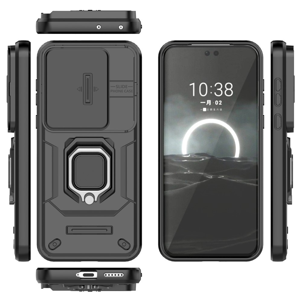 Lens odolný kryt na Huawei Pura 70 Pro - černý