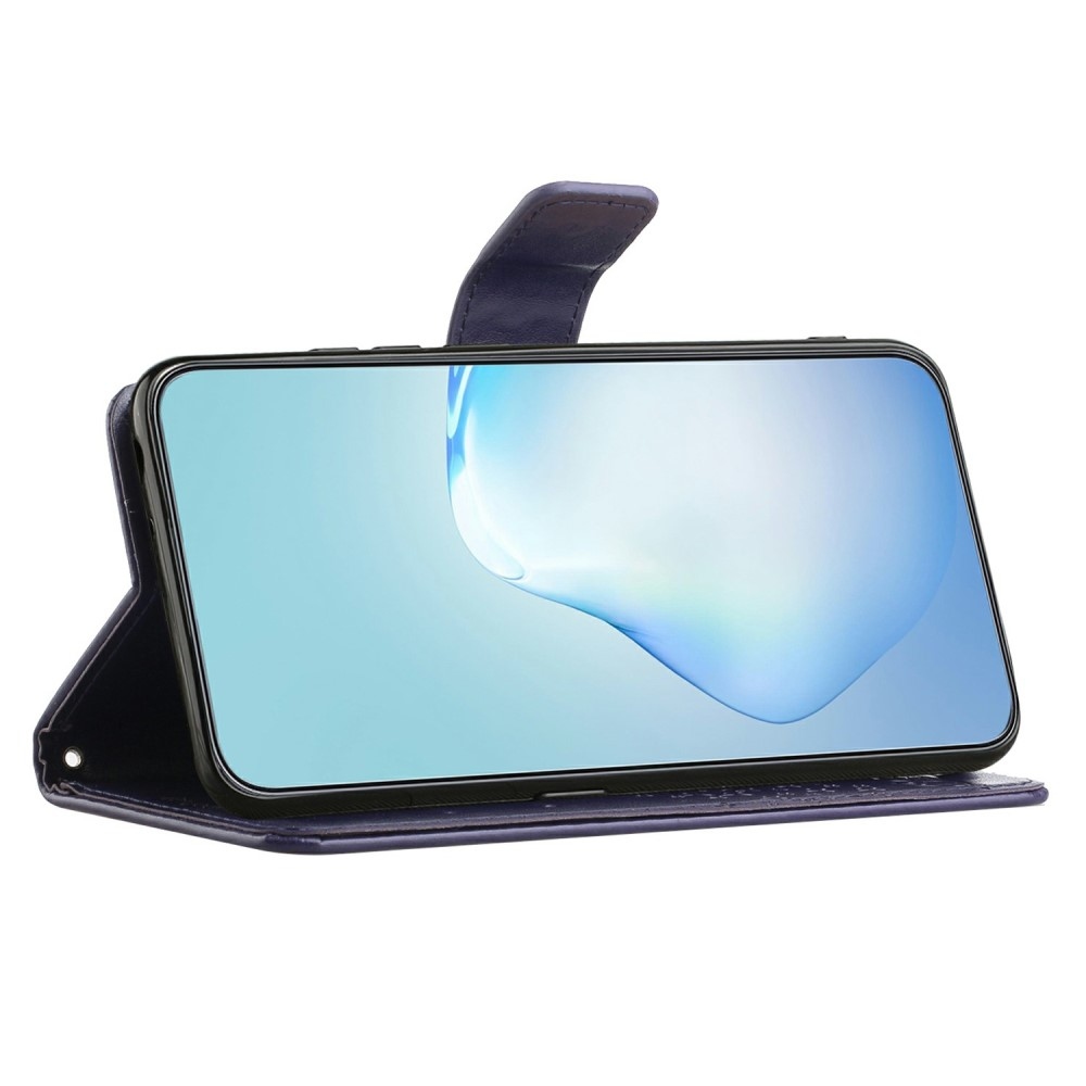 Tree knížkové pouzdro na Samsung Galaxy A26 5G - tmavěfialové
