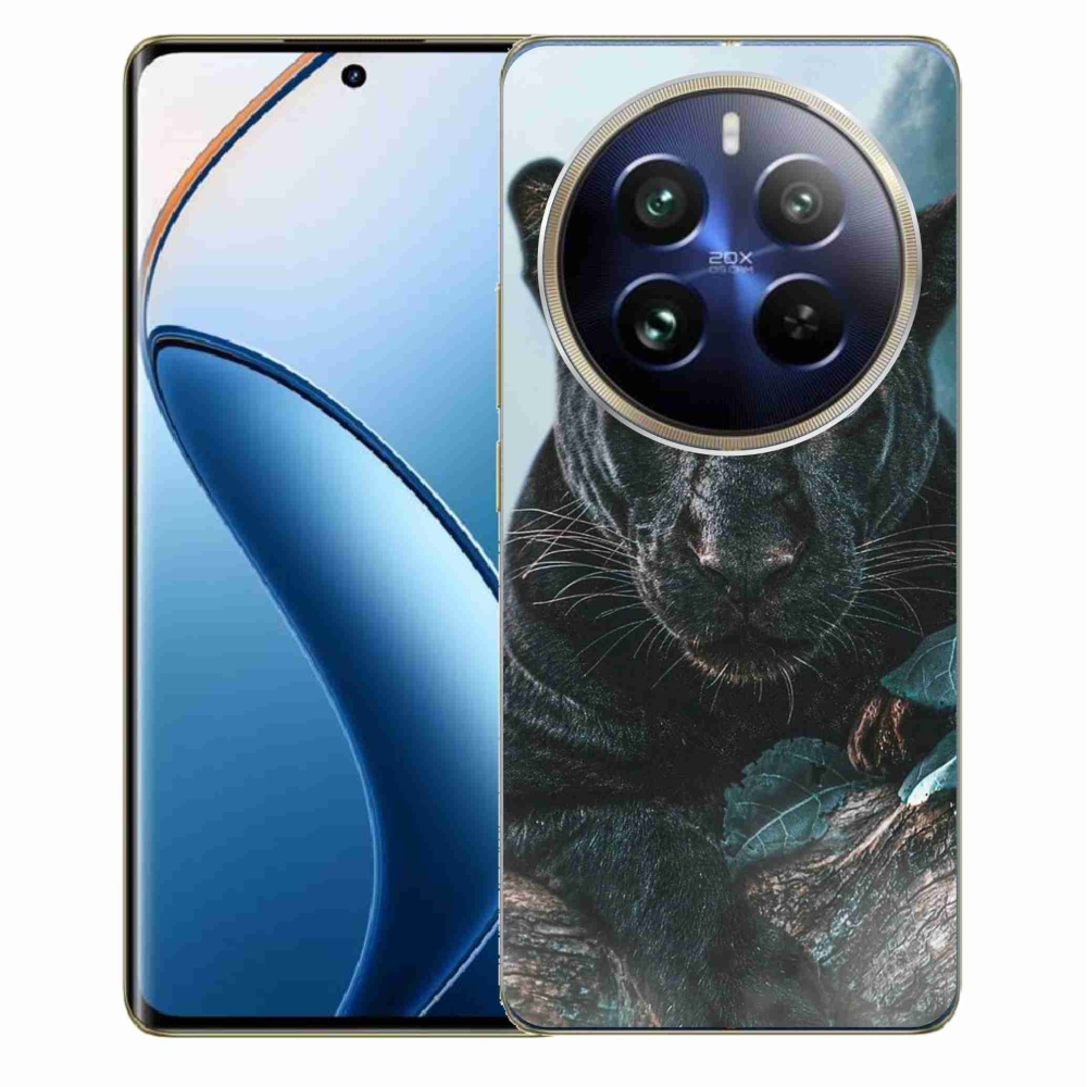 Gelový kryt mmCase na Realme 12 Pro 5G/12 Pro+ 5G - černý panter