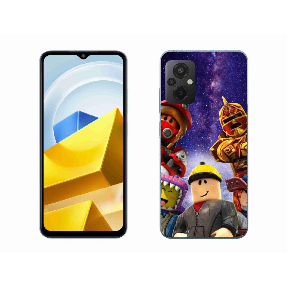 Gelový kryt mmCase na Xiaomi Poco M5 4G - roblox 3