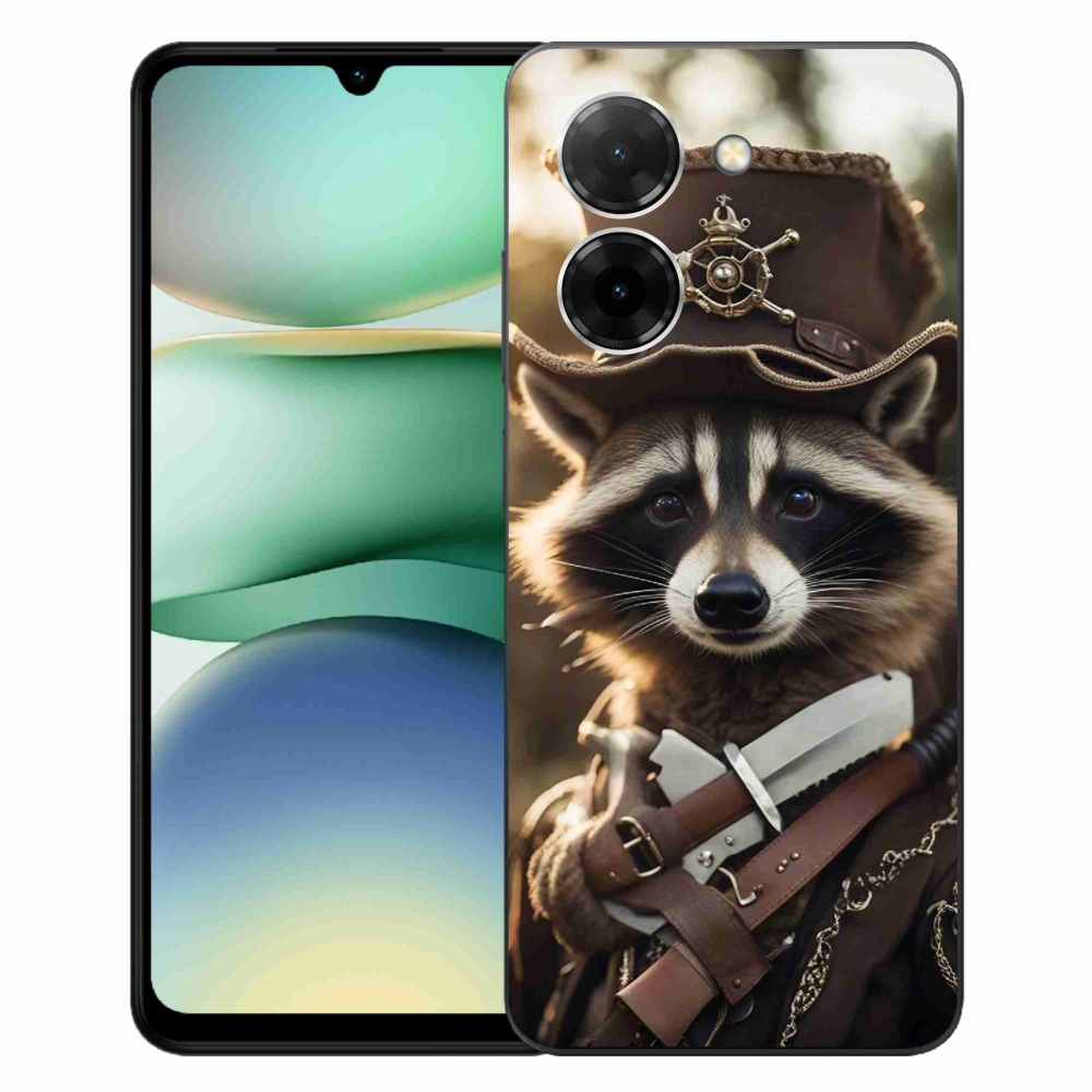 Gelový kryt mmCase na Xiaomi Redmi A5 (171.7x77.8x8.3mm) - mýval v uniformě