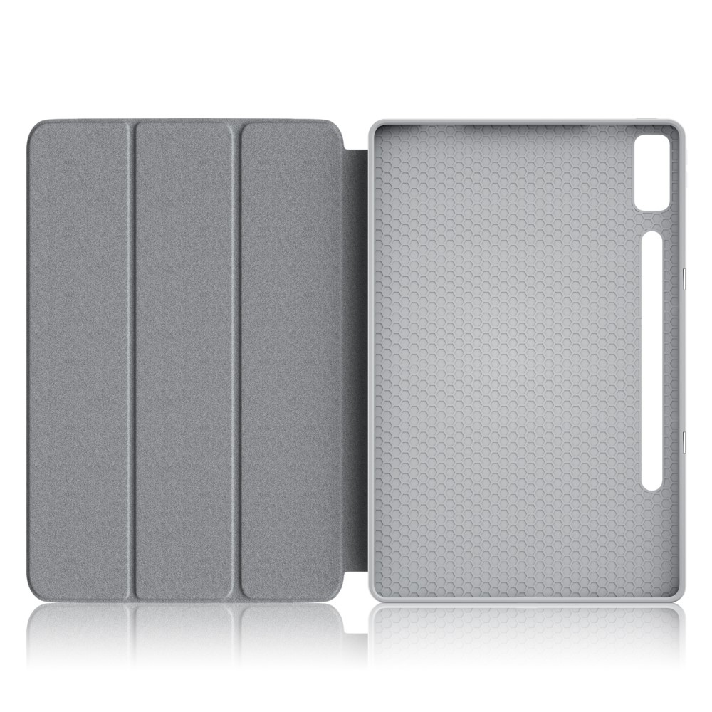 Case chytré zavírací pouzdro na tablet Lenovo Tab P12 - šedé