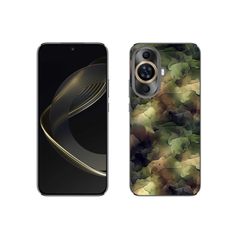 Gelový kryt mmCase na Huawei Nova 11 - maskáčový vzor 10