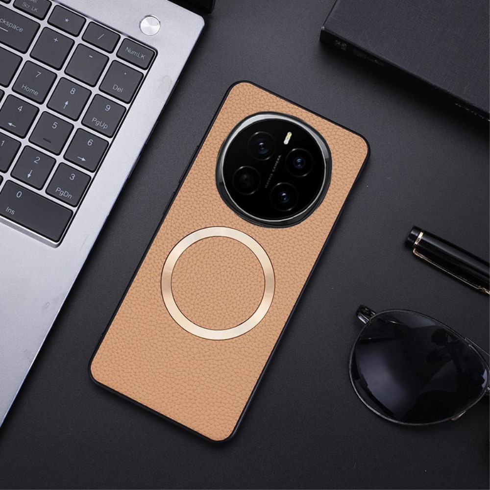 Luxury gelový obal s podporou MagSafe na Honor Magic 7 Pro 5G - zlatý