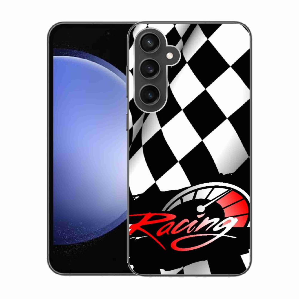 Gelový kryt mmCase na Samsung Galaxy S23 FE - závodění