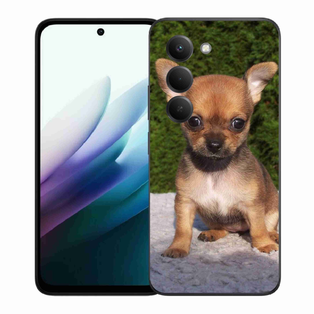 Gelový kryt mmCase na Xiaomi Redmi 15 4G/5G (171mm) - čivava 3