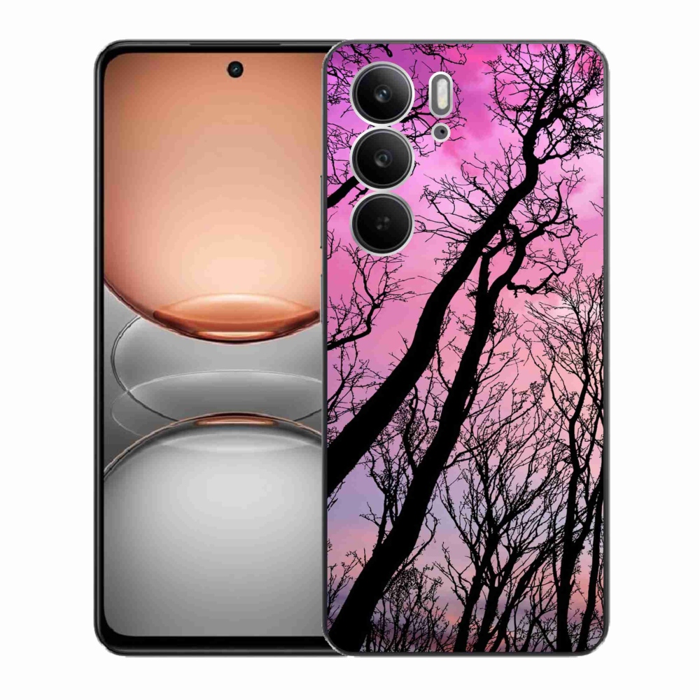 Gelový kryt mmCase na Realme C75 - opadané stromy