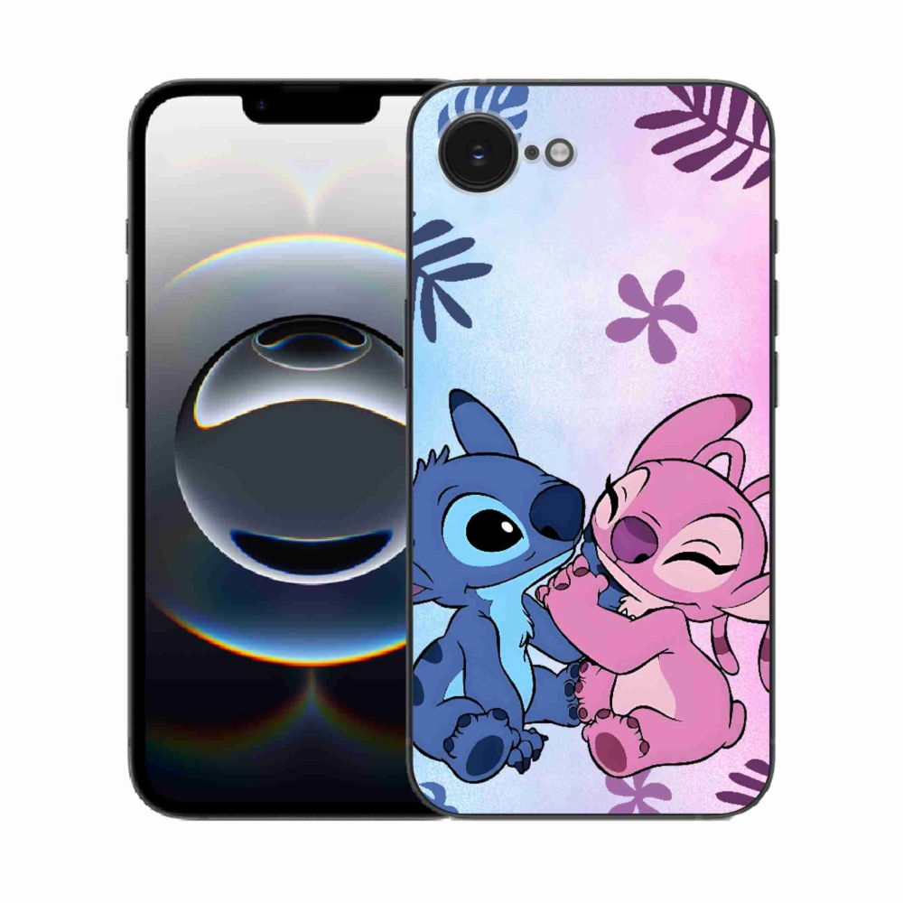Gelový kryt mmCase na iPhone 16e - stitch 2