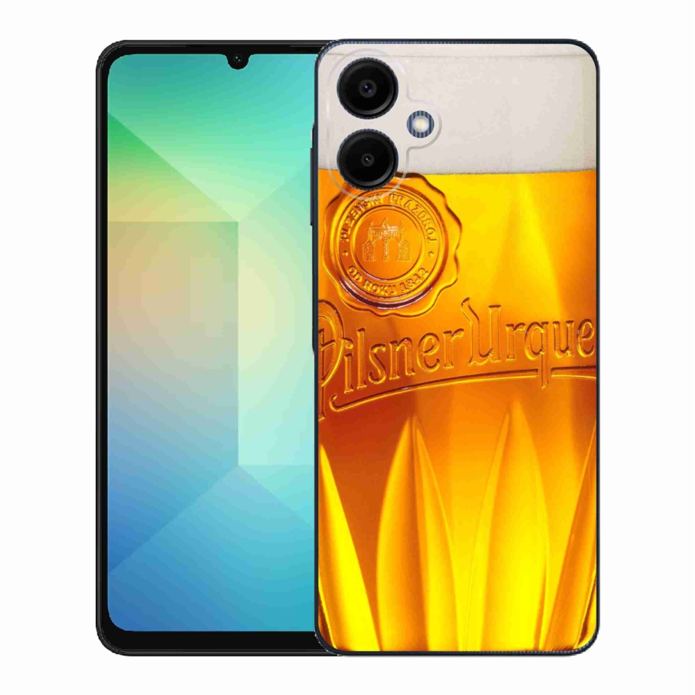 Gelový kryt mmCase na Samsung Galaxy A06 4G - pivo