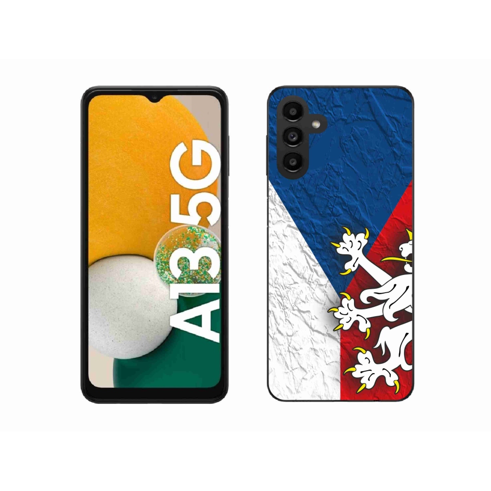 Gelový kryt mmCase na Samsung Galaxy A13 5G - česká vlajka 1