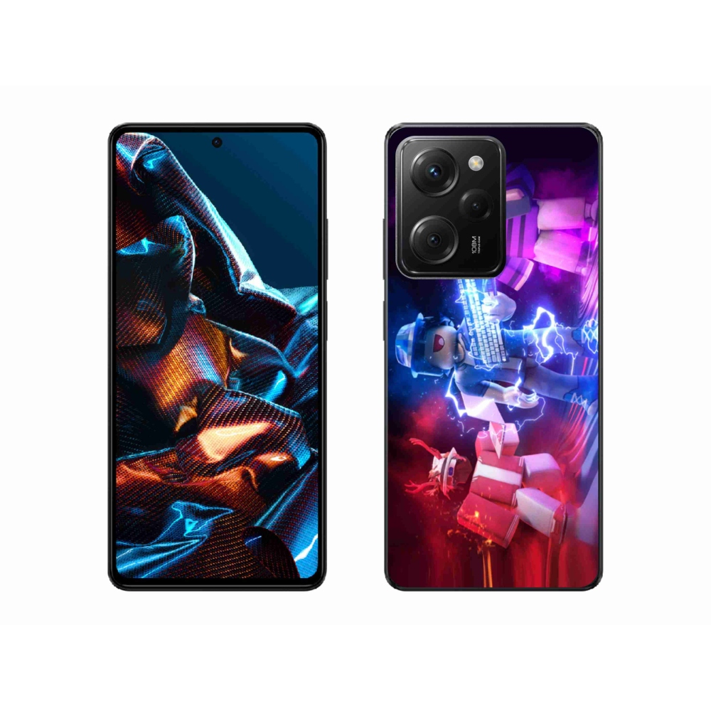 Gelový kryt mmCase na Xiaomi Poco X5 Pro 5G - roblox