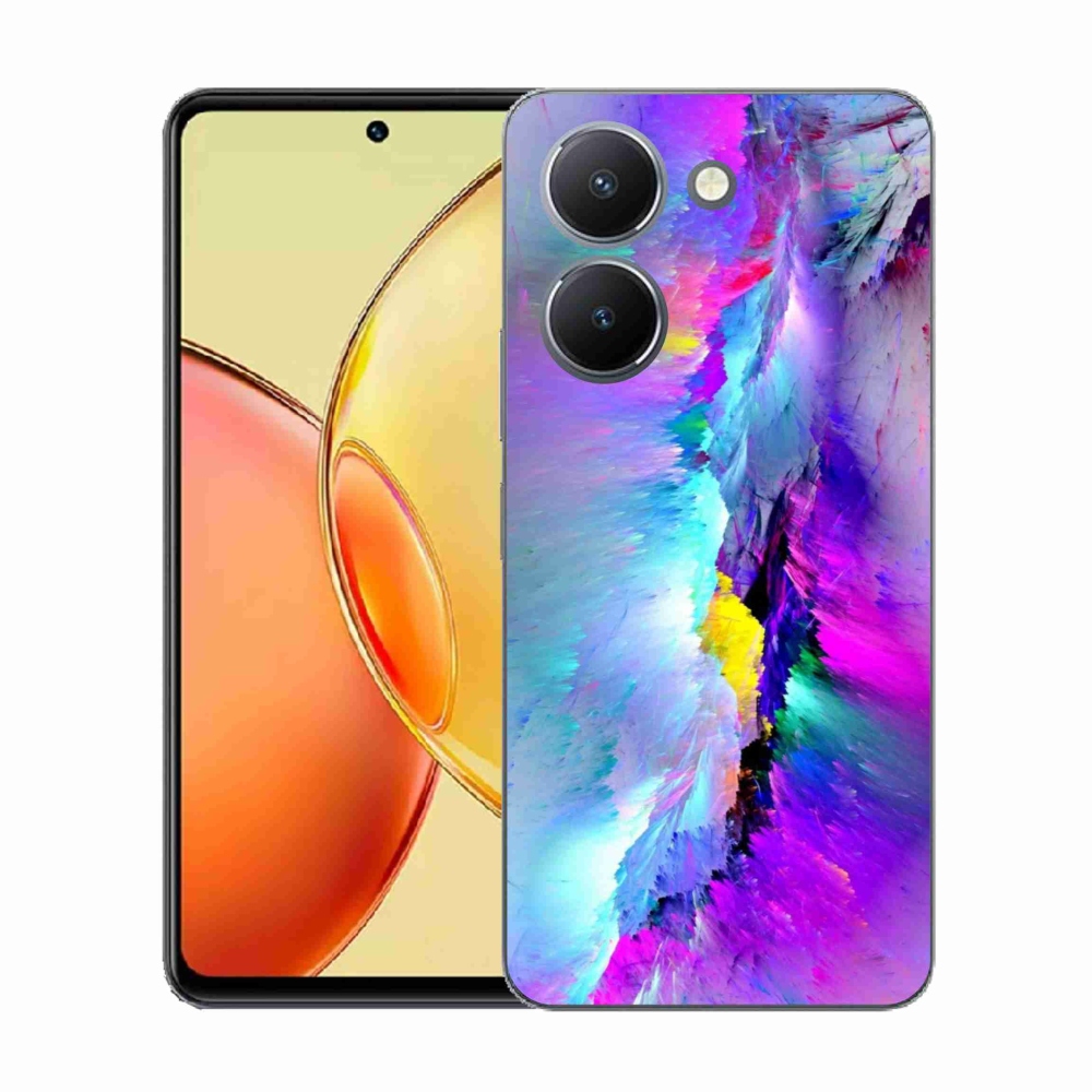 Gelový kryt mmCase na Vivo Y36 - abstrakt