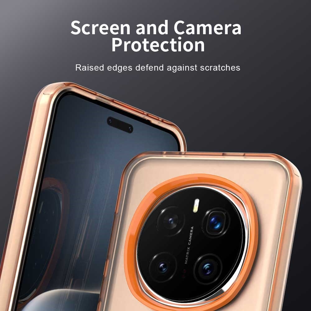 Candy matný gelový obal na Honor Magic 7 Pro 5G - oranžový
