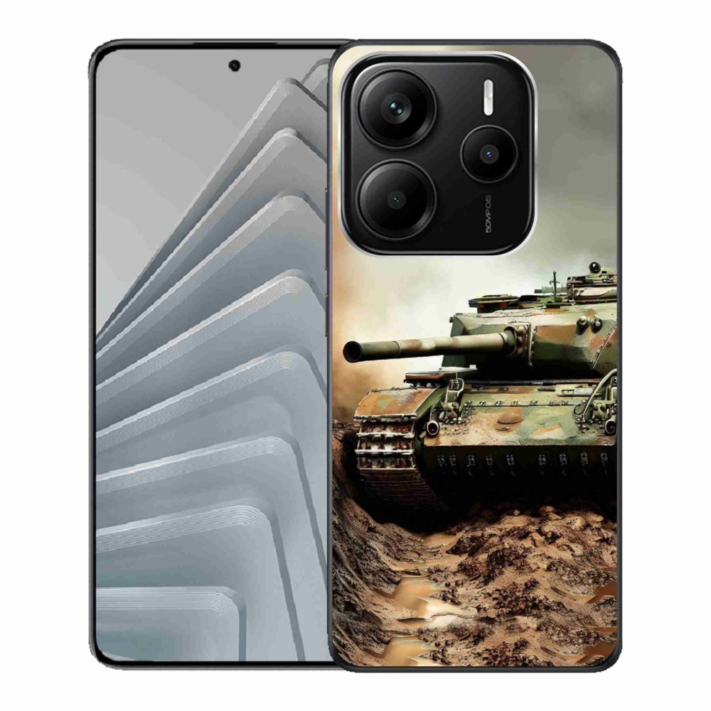 Gelový kryt mmCase na Xiaomi Redmi Note 14 5G - tank