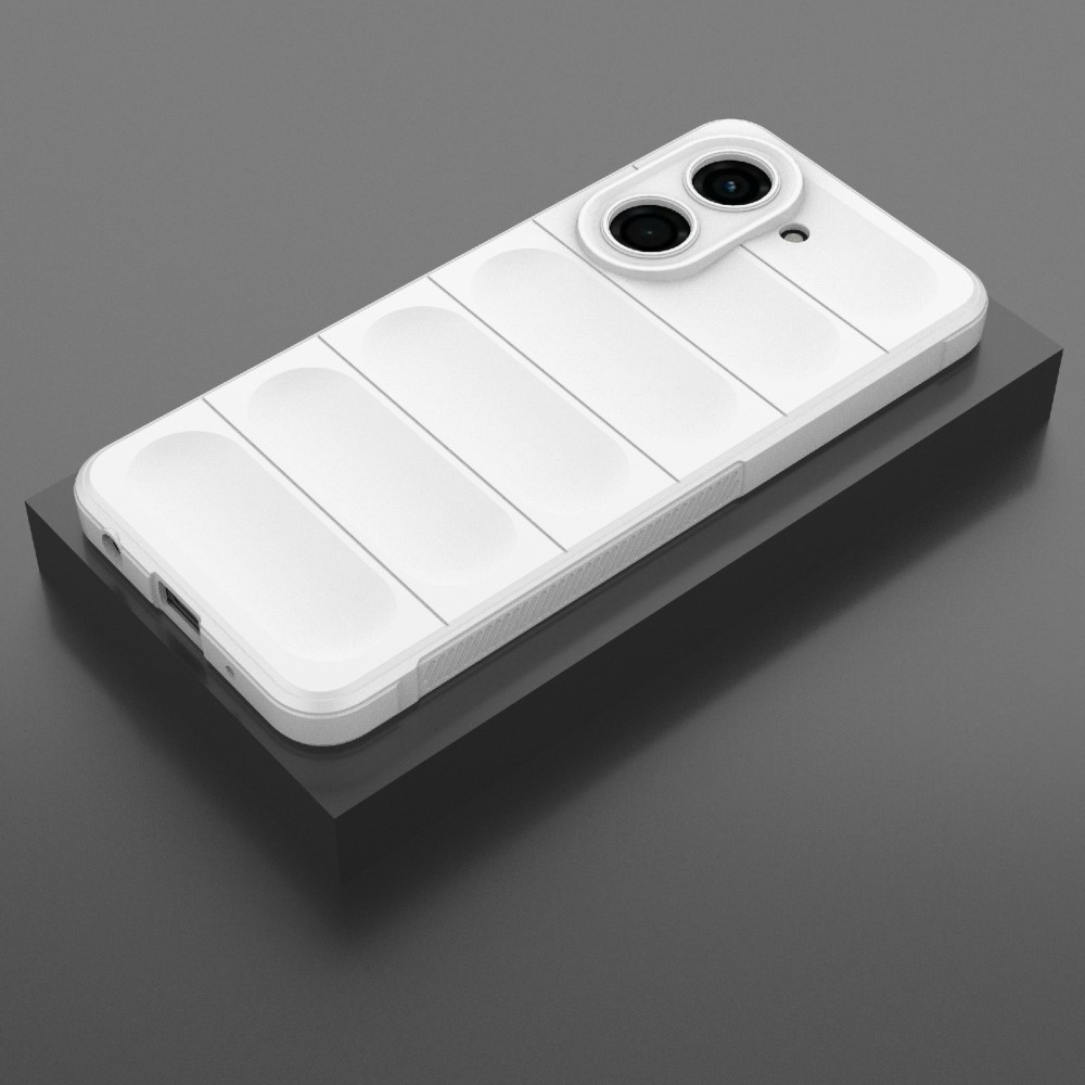 Rugg odolný gelový obal na Xiaomi Redmi A5 (171.7x77.8x8.3mm) - bílý