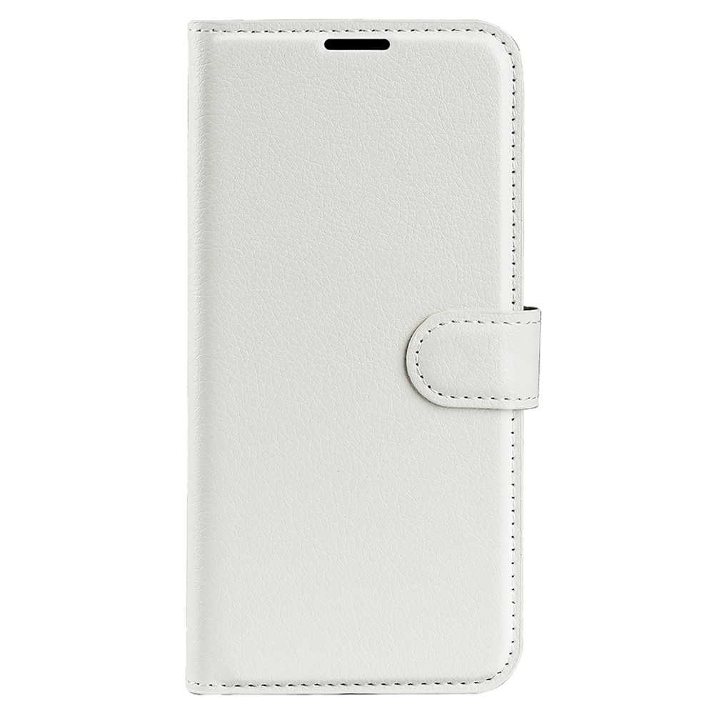 Litchi knížkové pouzdro na Huawei Nova 12 SE - bílé