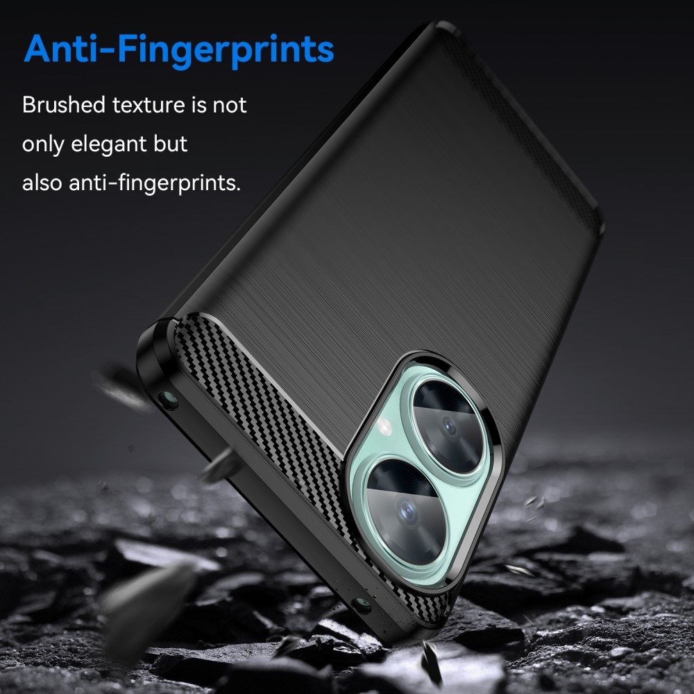 Carbon odolný gelový obal na Huawei Nova 11i - černý