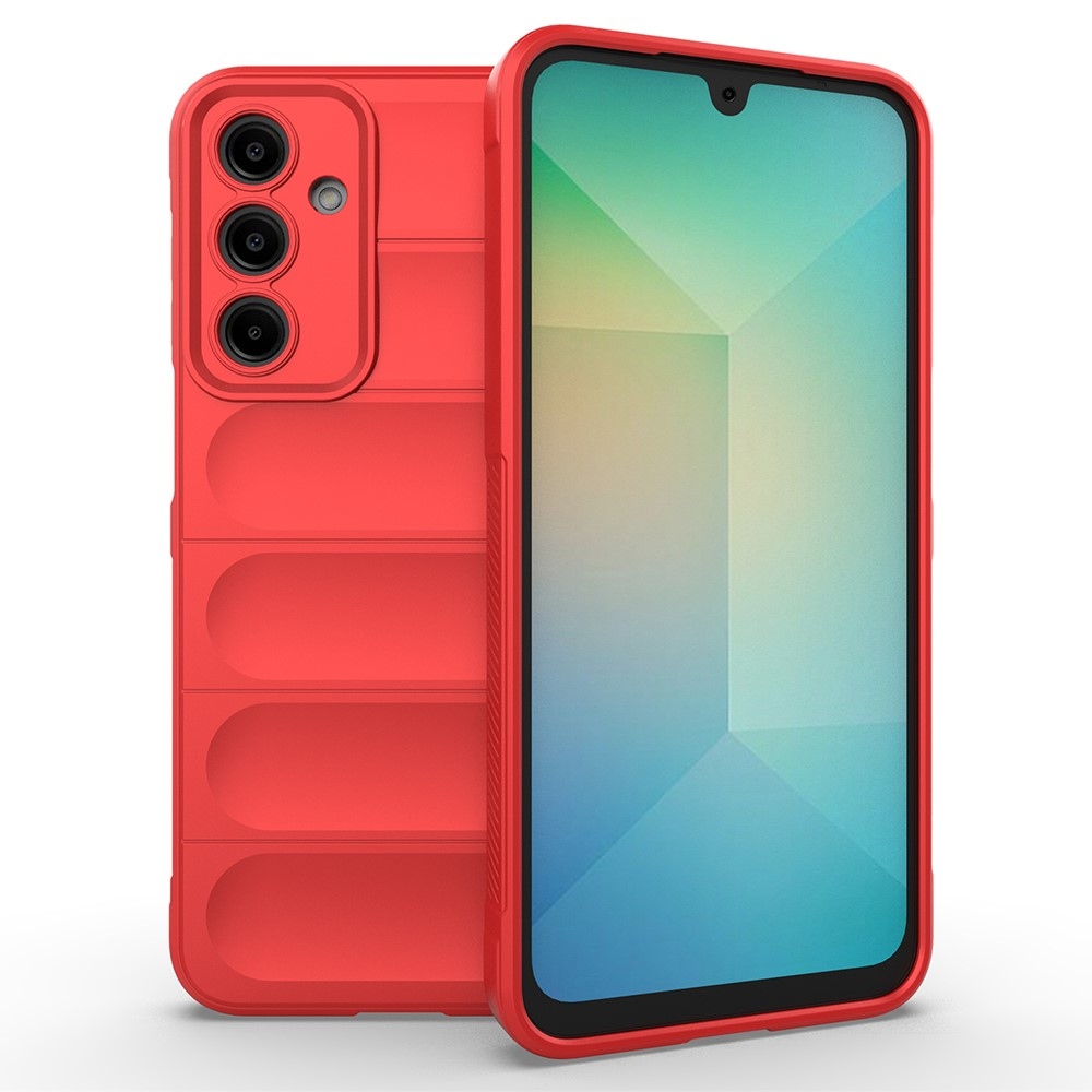 Rugg odolný gelový obal na Samsung Galaxy A36 5G - červený