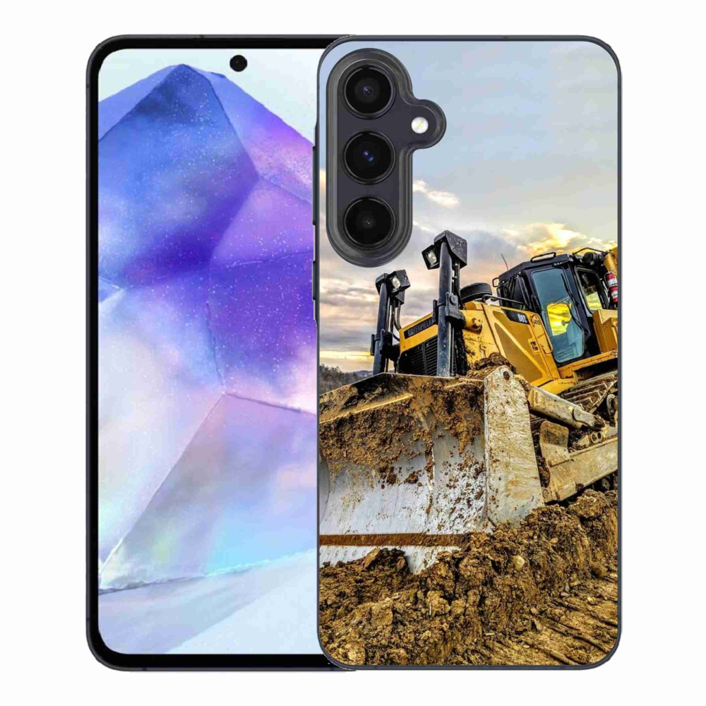 Gelový kryt mmCase na Samsung Galaxy A55 5G - bagr