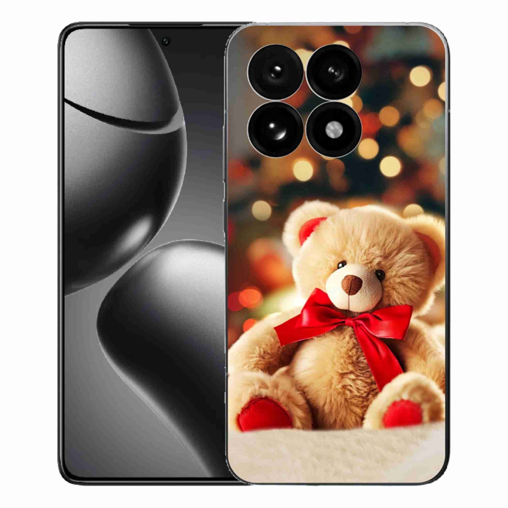 Gelový kryt mmCase na Xiaomi 15T - plyšový medvídek