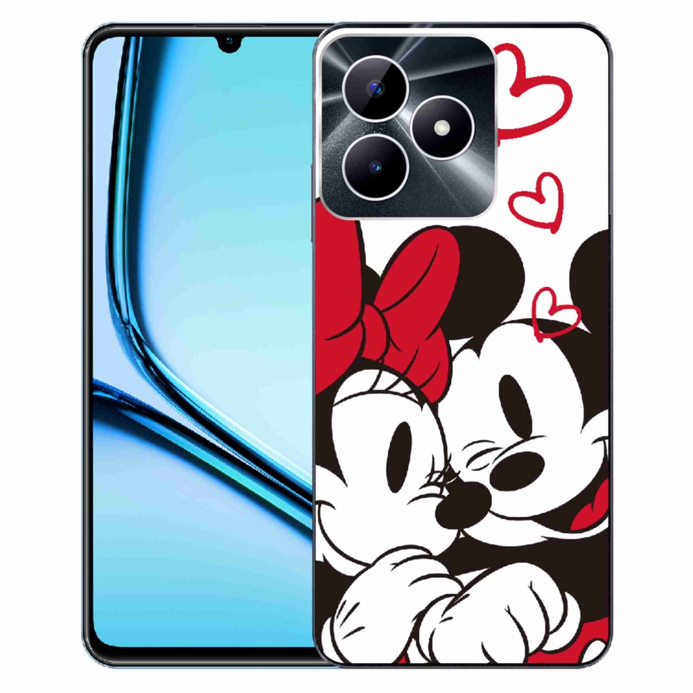 Gelový kryt mmCase na Realme Note 50 - minnie a mickey