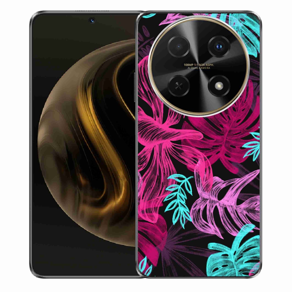 Gelový kryt mmCase na Huawei Nova 12i - květiny 1