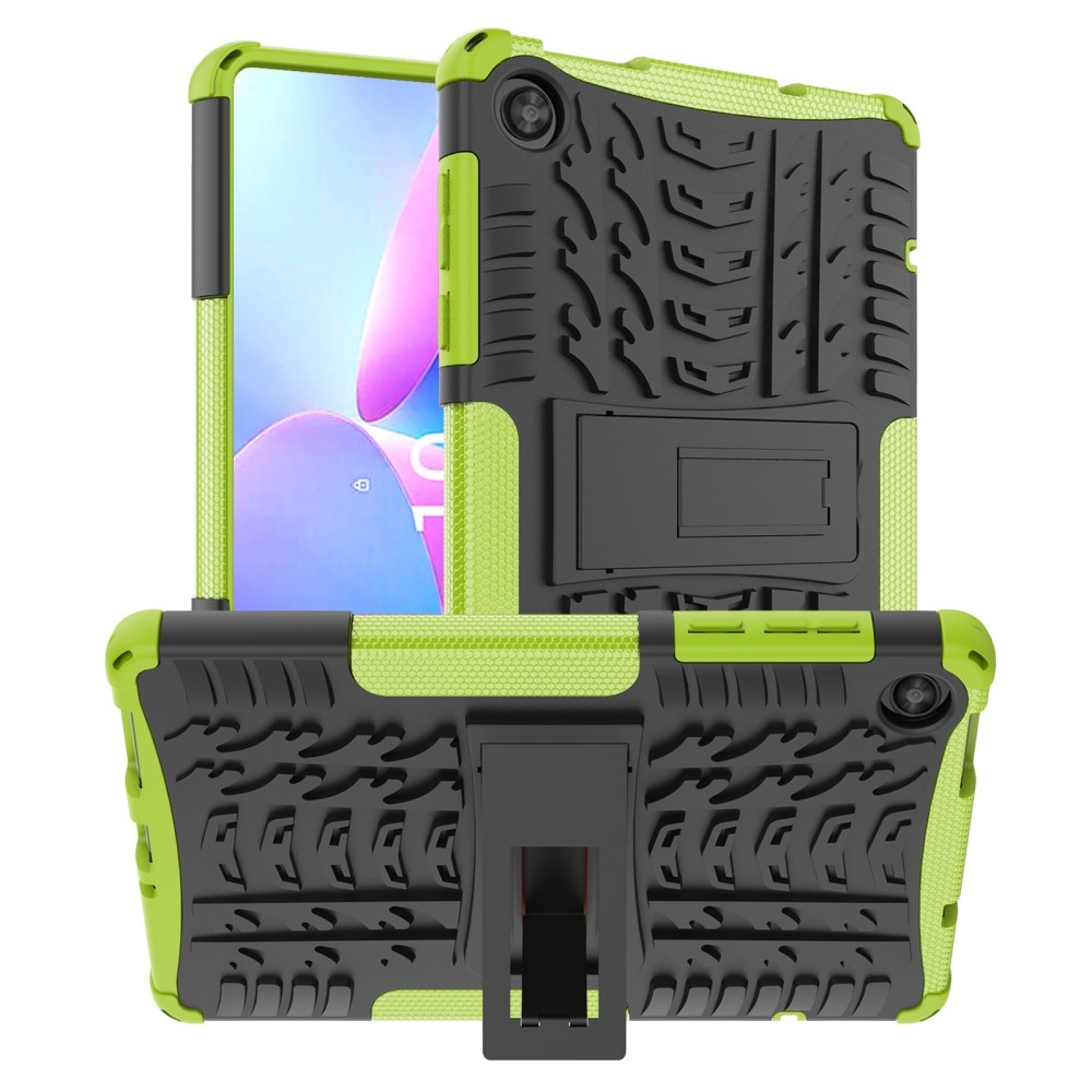 Kick odolný hybridní kryt na Lenovo Tab M8 4. Gen (2024) - zelený