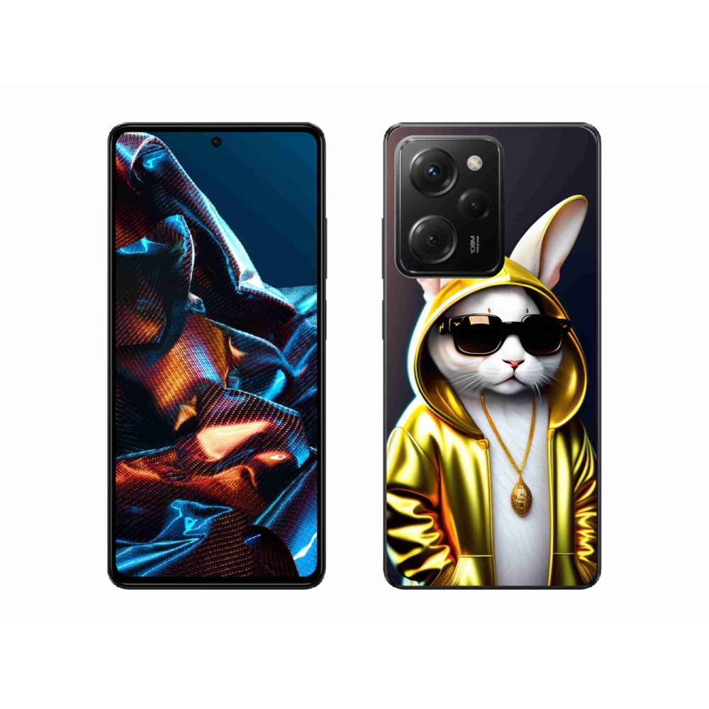 Gelový kryt mmCase na Xiaomi Poco X5 Pro 5G - kočka boss